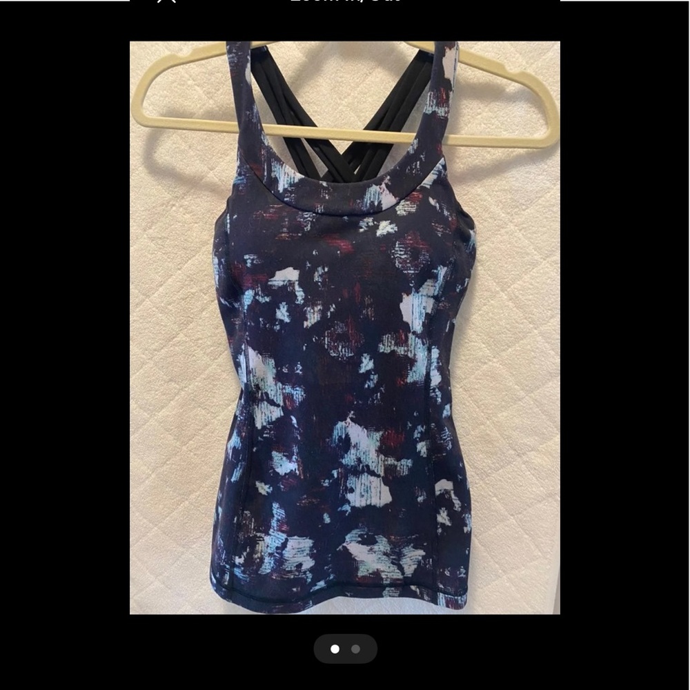 Lululemon built in bra tank